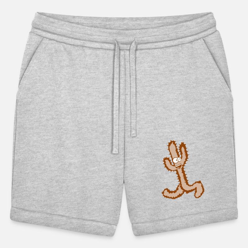 Cactus Face Runs Happy Legs Fast Cool Funny Cacti