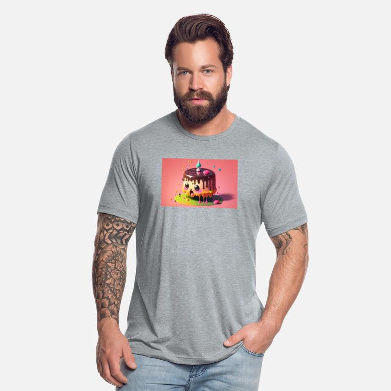 Cake Caricature - January 1st Psychedelic Desserts