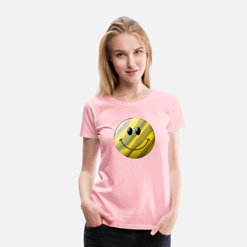 Camo Smiling Happy Face