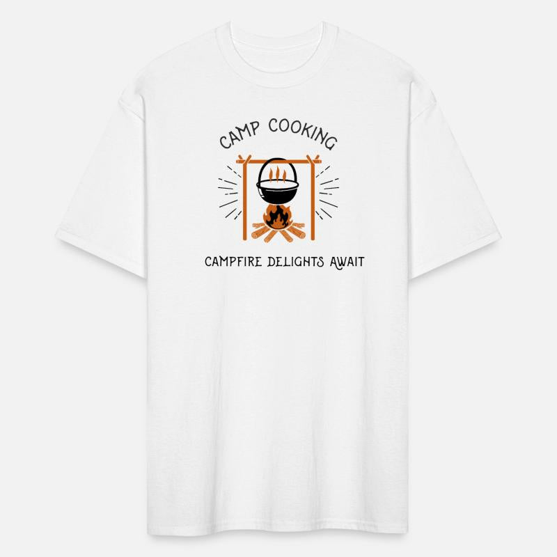 Campfire Delights Await Camp Cook