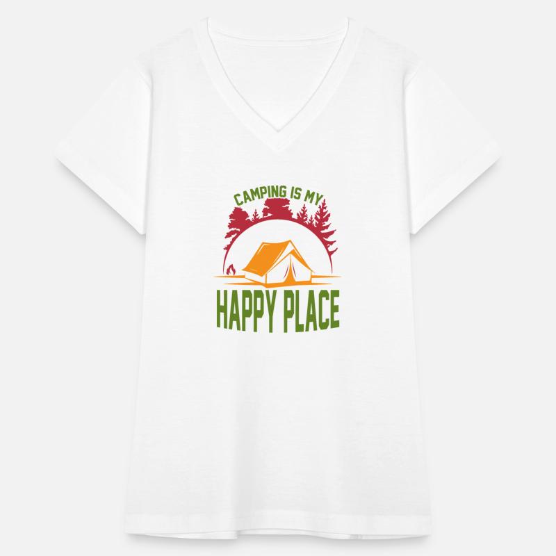 Camping is my happy place