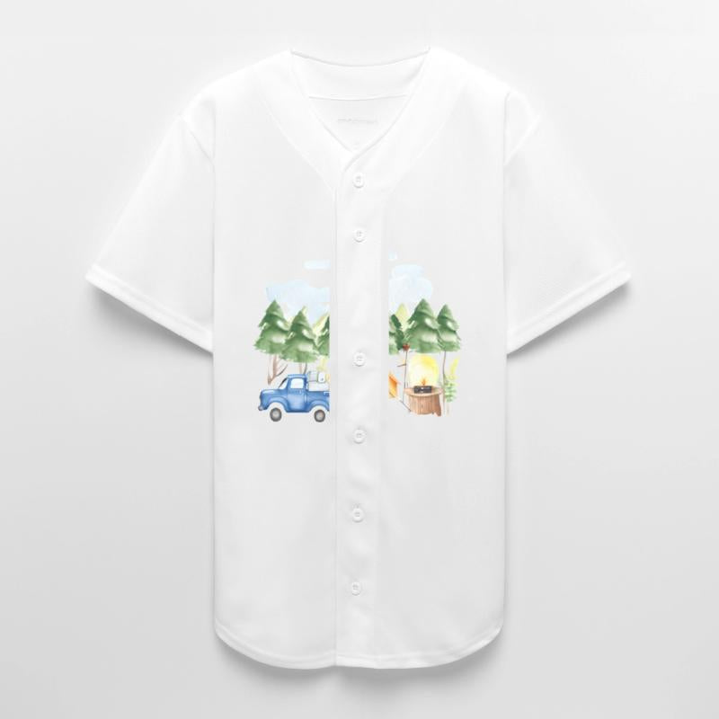 Camping Tent Forest Blue Pick up Truck Design