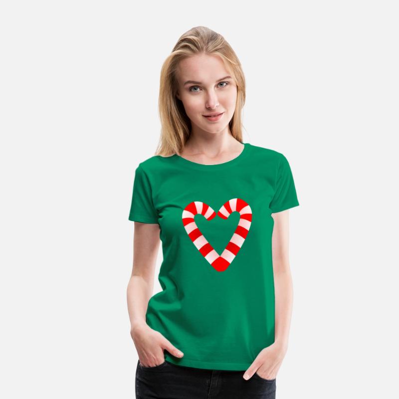 Candy Cane Hearts Santa