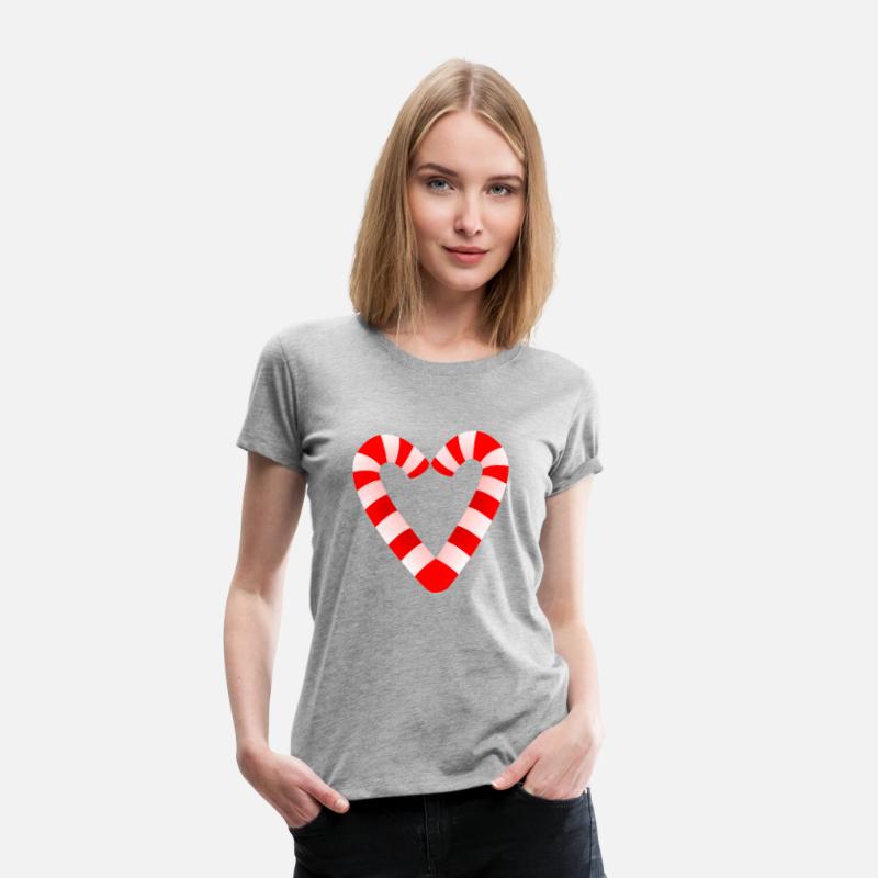 Candy Cane Hearts Santa
