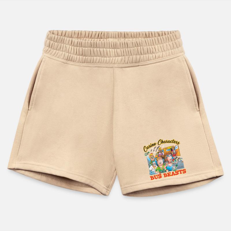 Casino Characters Bus Beasts Illustration