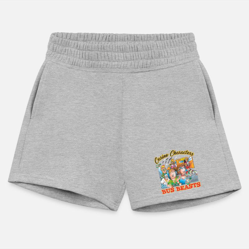 Casino Characters Bus Beasts Illustration