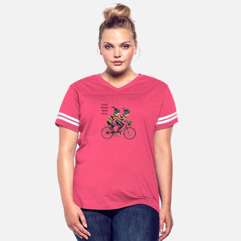 cats bike tshirt gift Pedal power meow style