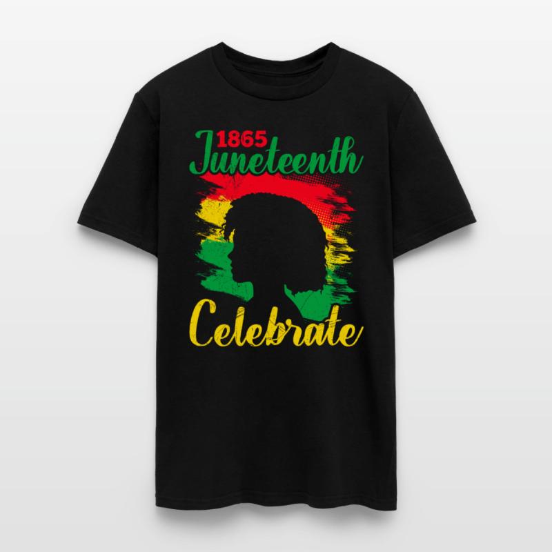 Celebrate Juneteenth America African Black Woman