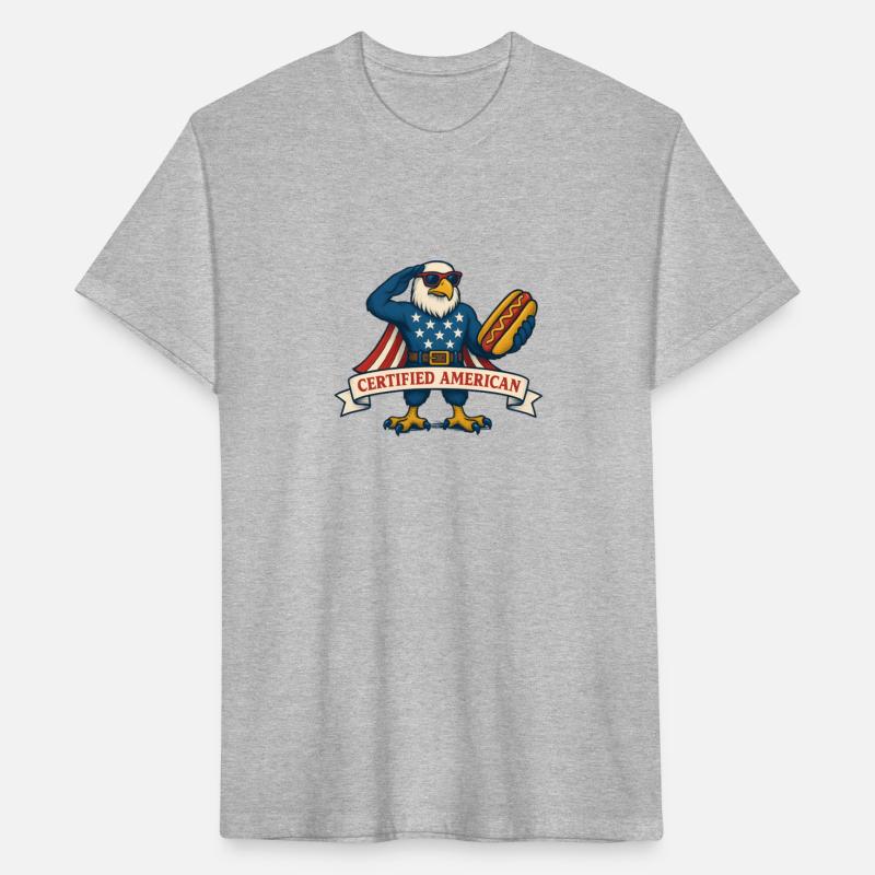 "Certified American" Eagle 4th of July Design