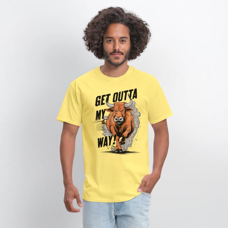 Charging Ox On the Move