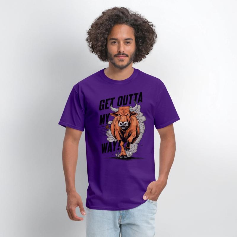 Charging Ox On the Move