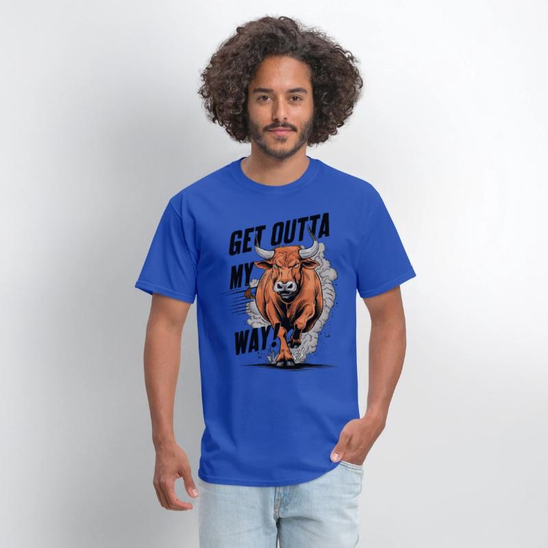 Charging Ox On the Move