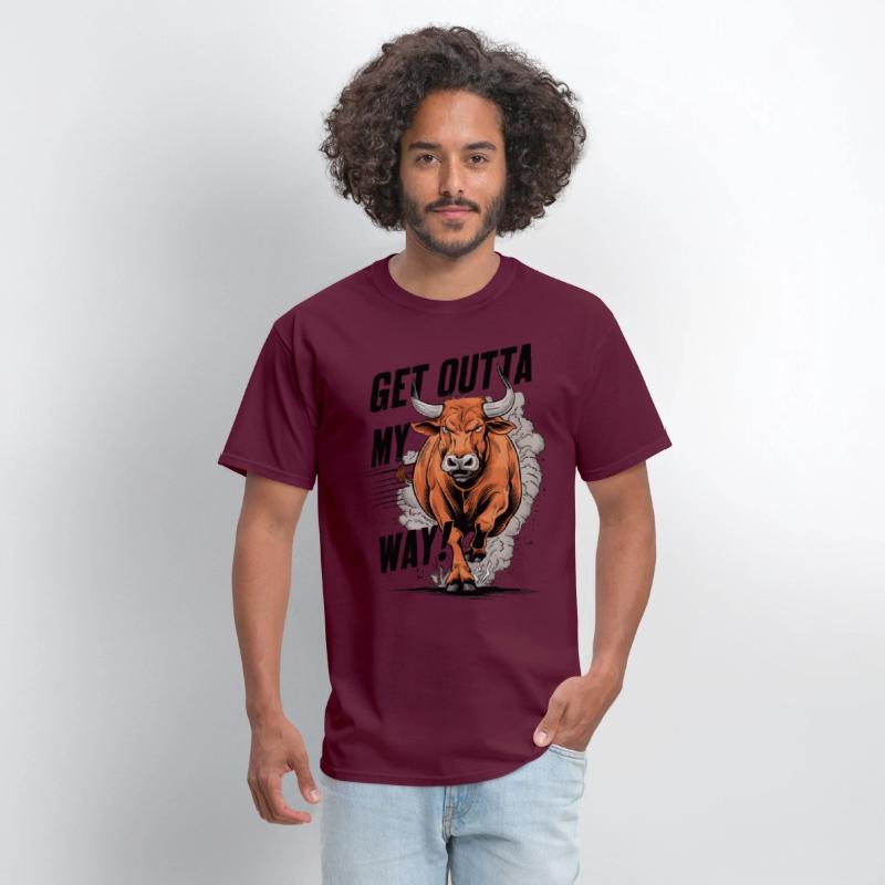 Charging Ox On the Move