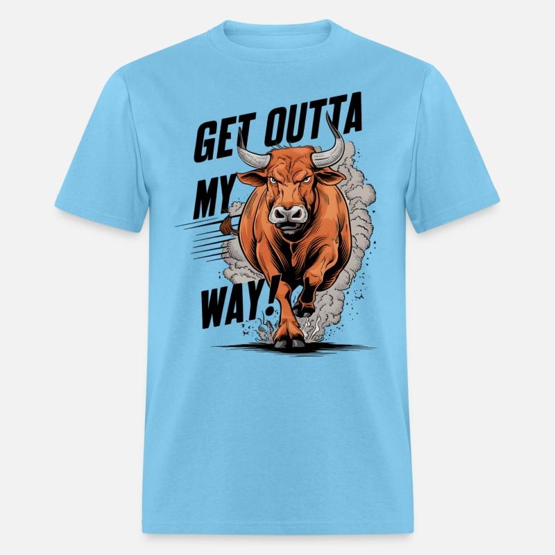 Charging Ox On the Move