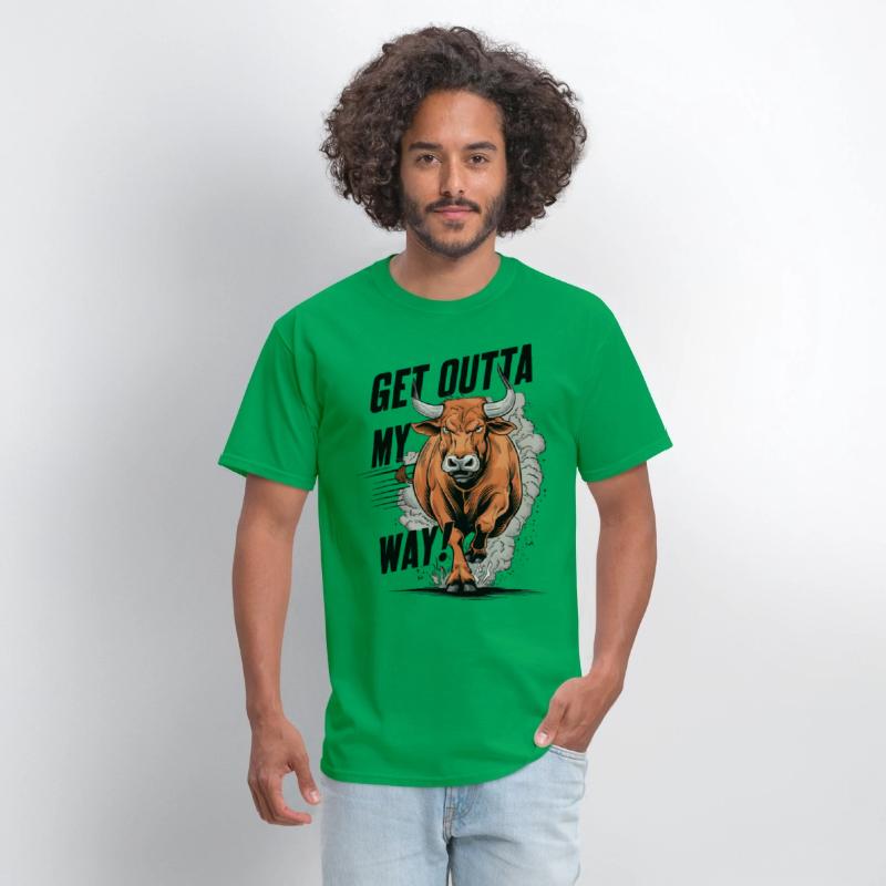 Charging Ox On the Move