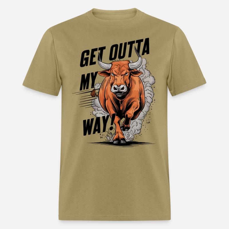 Charging Ox On the Move