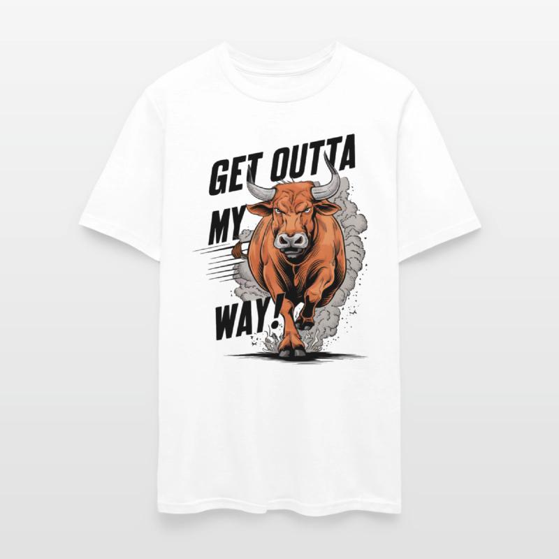 Charging Ox On the Move