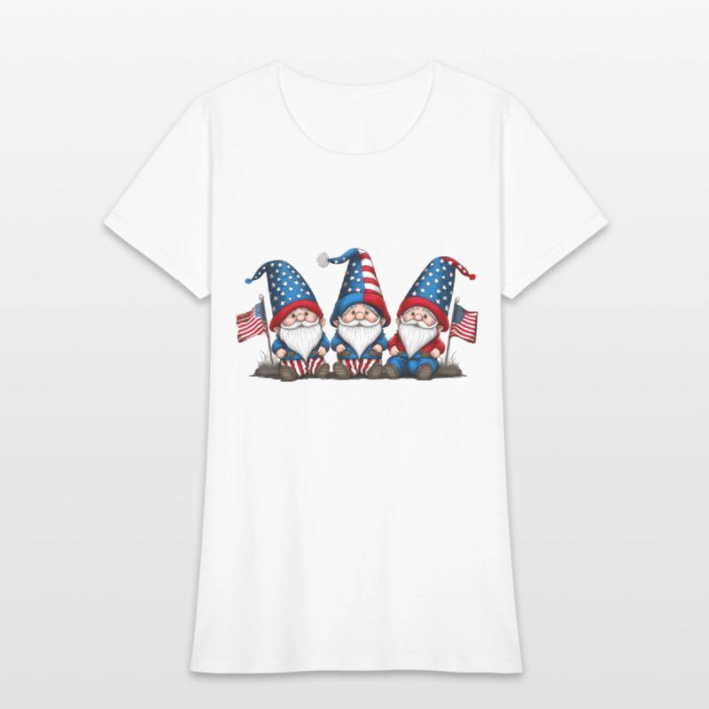 Charming 4th of July Gnomes: Adorable Patriots