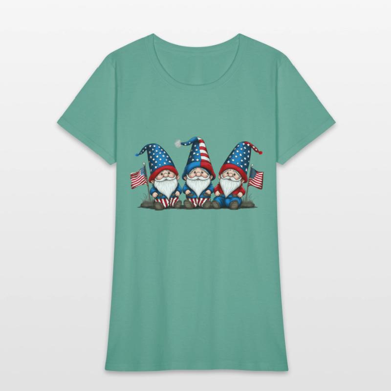 Charming 4th of July Gnomes: Adorable Patriots