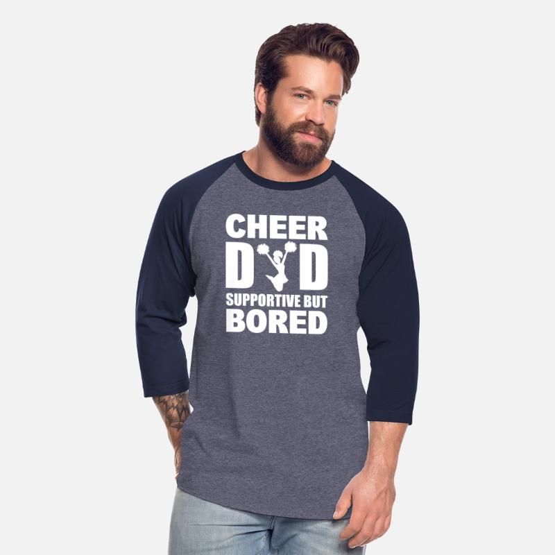 Cheer Dad Supportive But Bored Cheerleading Coach