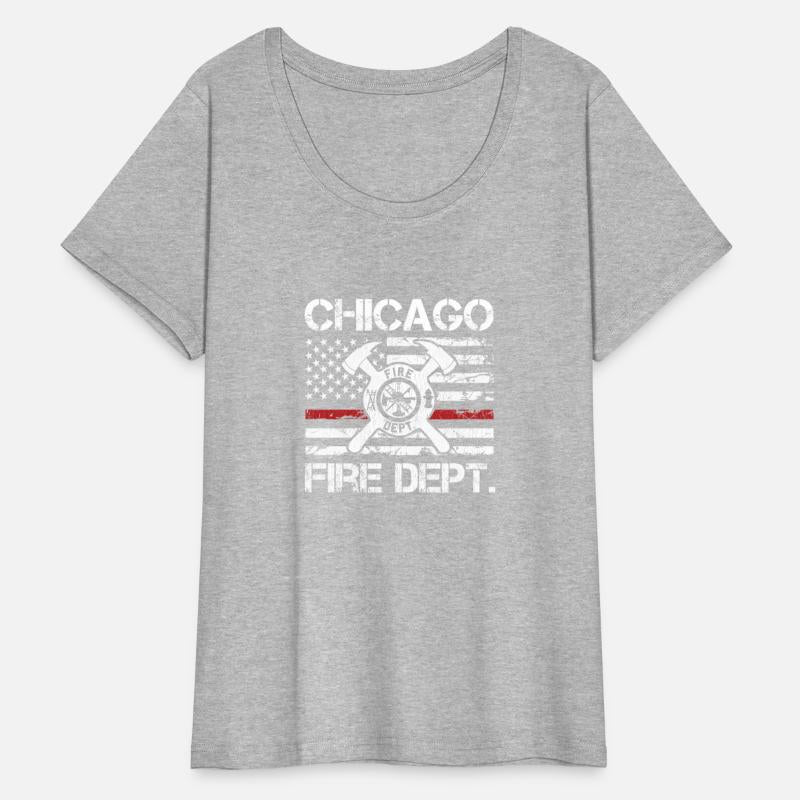 Chicago Illinois Fire Dept Thin Red Line