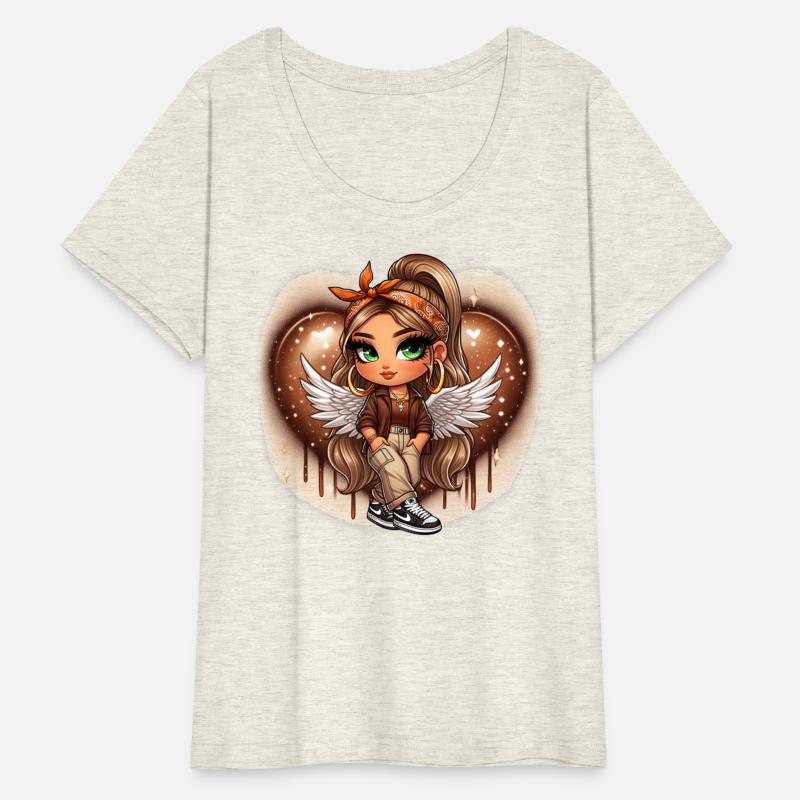 Chicana latina girl Style Design Graphic