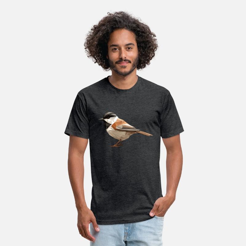 Chickadee Bird Low Poly