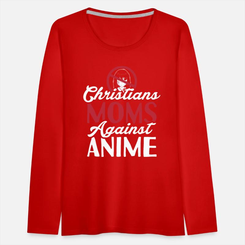 Christian Moms Against Anime Humor Tee