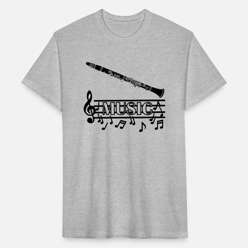 Clarinet musical tones under