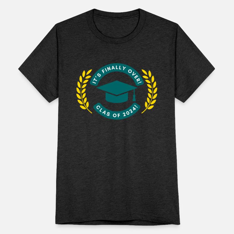 Class Of 2024 Graduation Grad T-Shirt School Over