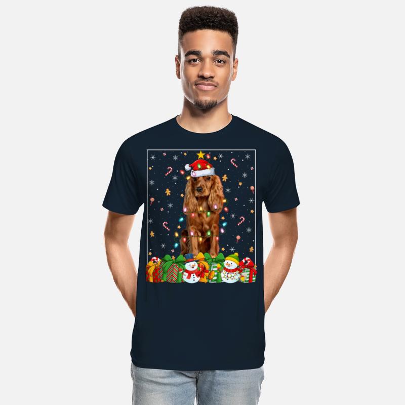 Cocker Spaniel Dog Christmas Lights