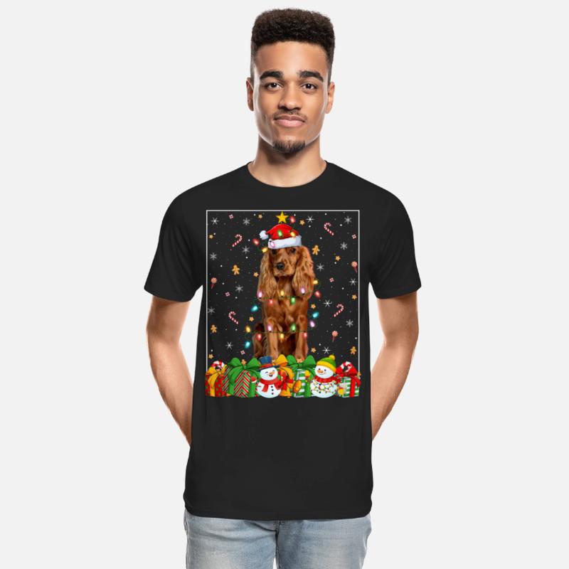 Cocker Spaniel Dog Christmas Lights