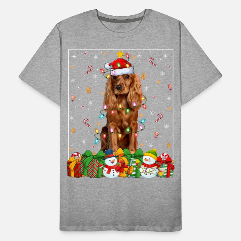 Cocker Spaniel Dog Christmas Lights