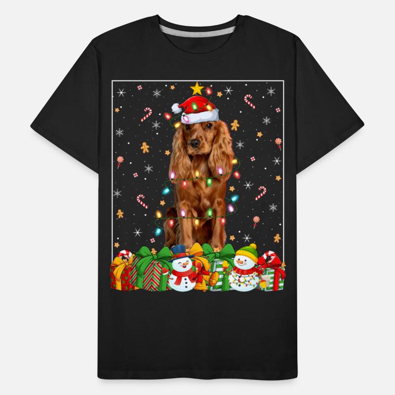 Cocker Spaniel Dog Christmas Lights