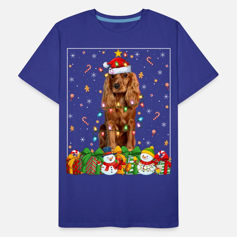Cocker Spaniel Dog Christmas Lights