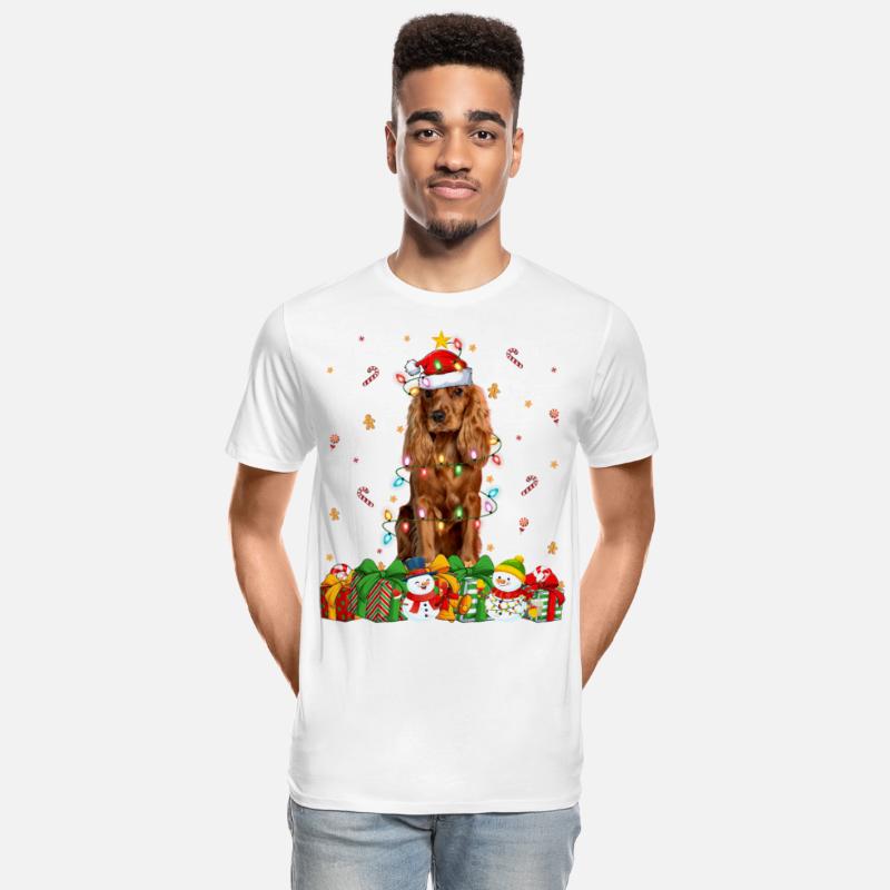 Cocker Spaniel Dog Christmas Lights