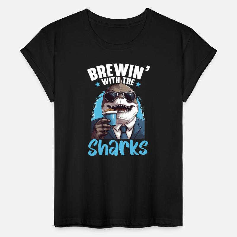 Coffee Shark Lover Marine Biology Caffeine Drinker