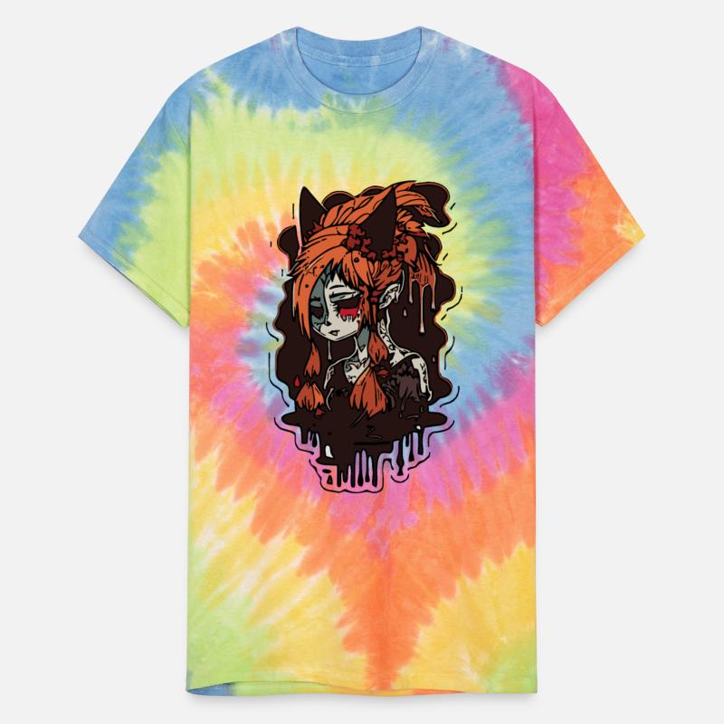 color-drops anime girl