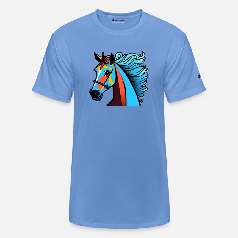 Colorful Horseportrait