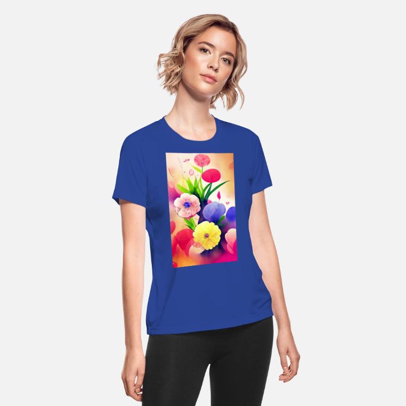 Colorful multicolored bright picture. Painted