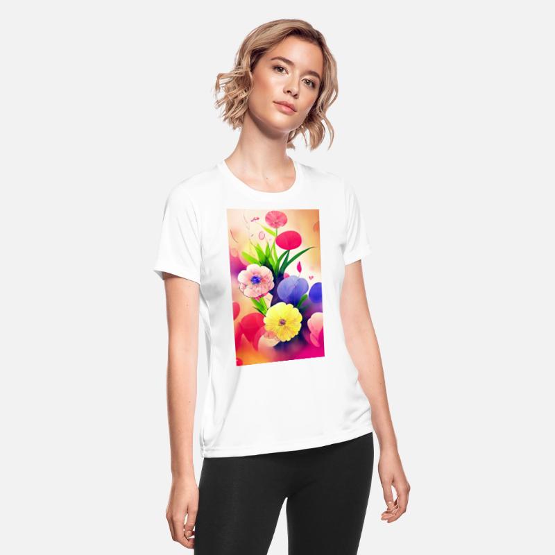 Colorful multicolored bright picture. Painted