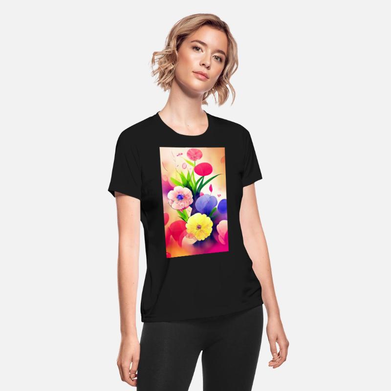 Colorful multicolored bright picture. Painted