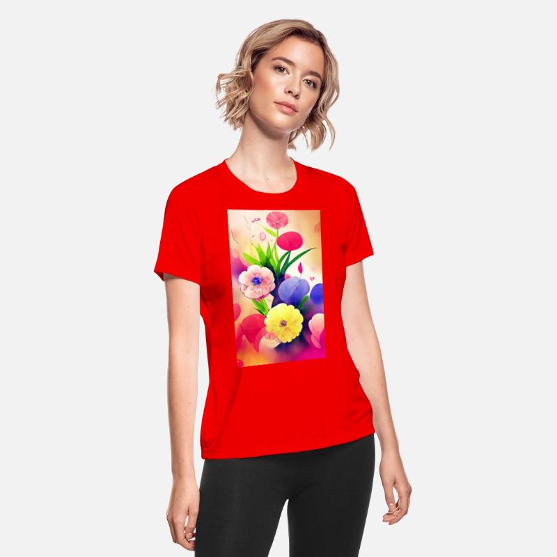 Colorful multicolored bright picture. Painted