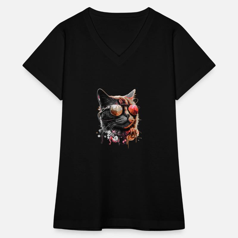 Cool Cat Sunglasses Kitty Hip bright