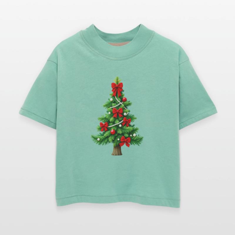 Coquette Bow Christmas Tree Xmas Holiday Girly