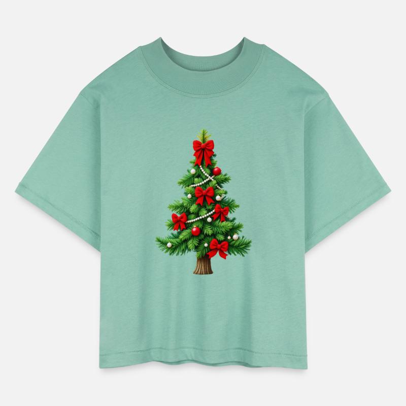 Coquette Bow Christmas Tree Xmas Holiday Girly