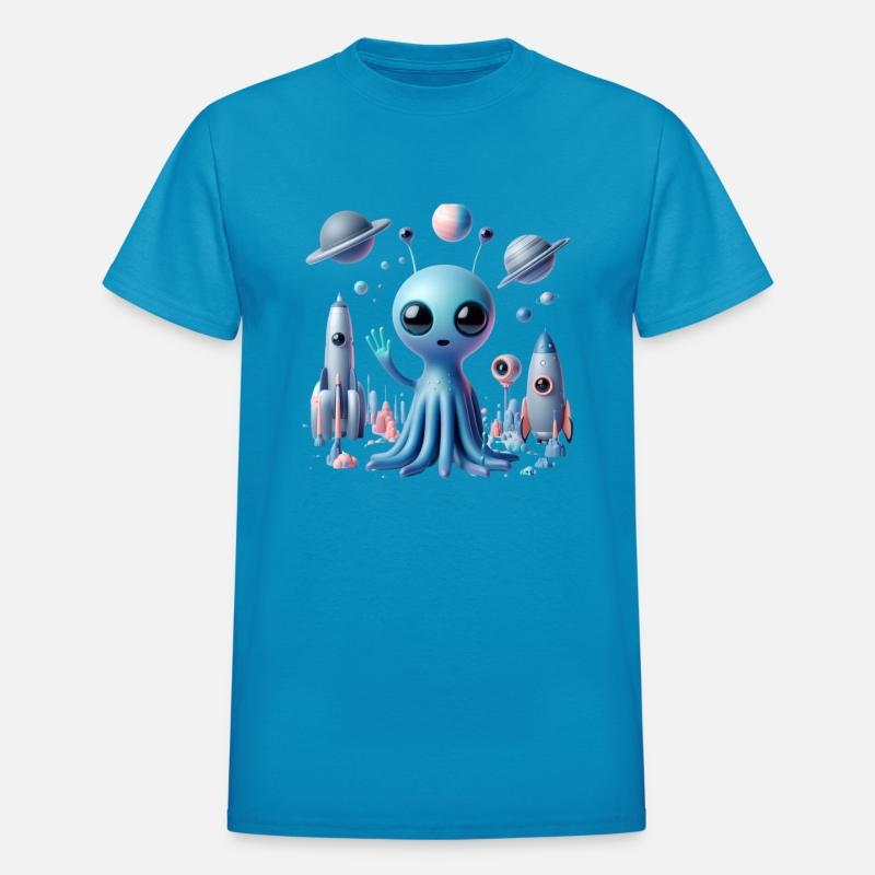 Cosmic Hello: Alien’s Friendly Greeting