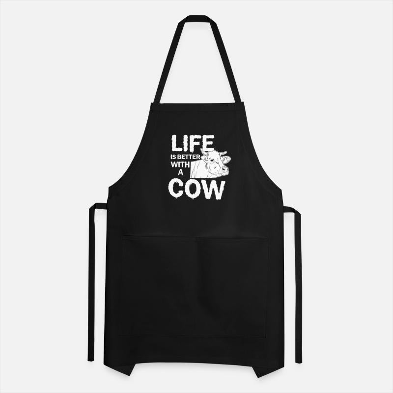 Cow life farm animal milk