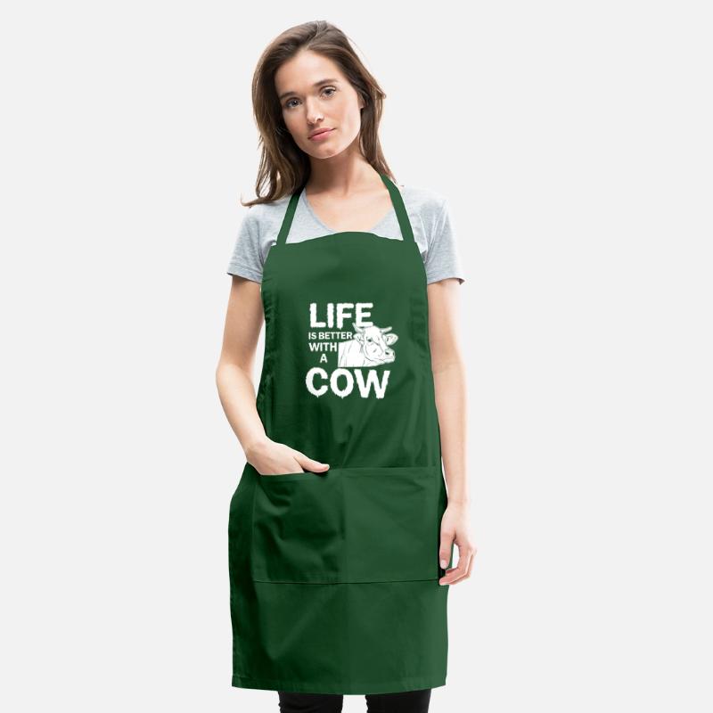 Cow life farm animal milk