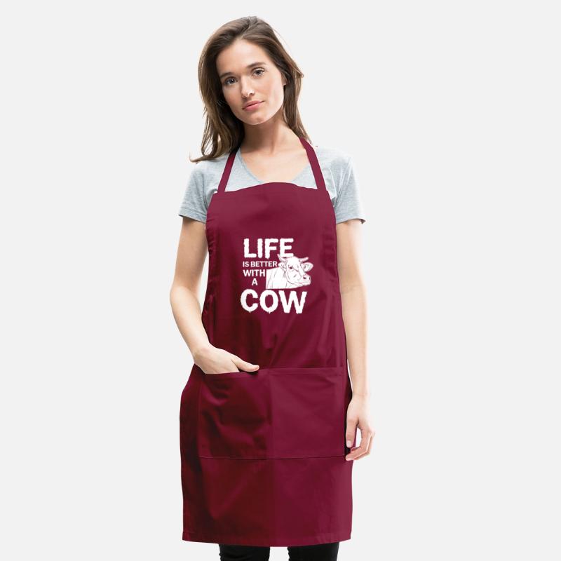 Cow life farm animal milk